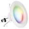 Feit Electric Feit Smart Home Frost White 6 in. W Aluminum LED Smart-Enabled Dimmable Recessed Downlight 11.1 W LEDR6/RGBW/AG - alternate 2